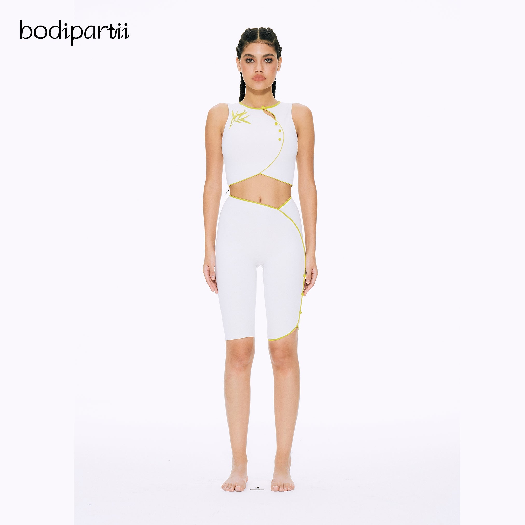 Fashion Cropped Knit Tank Top