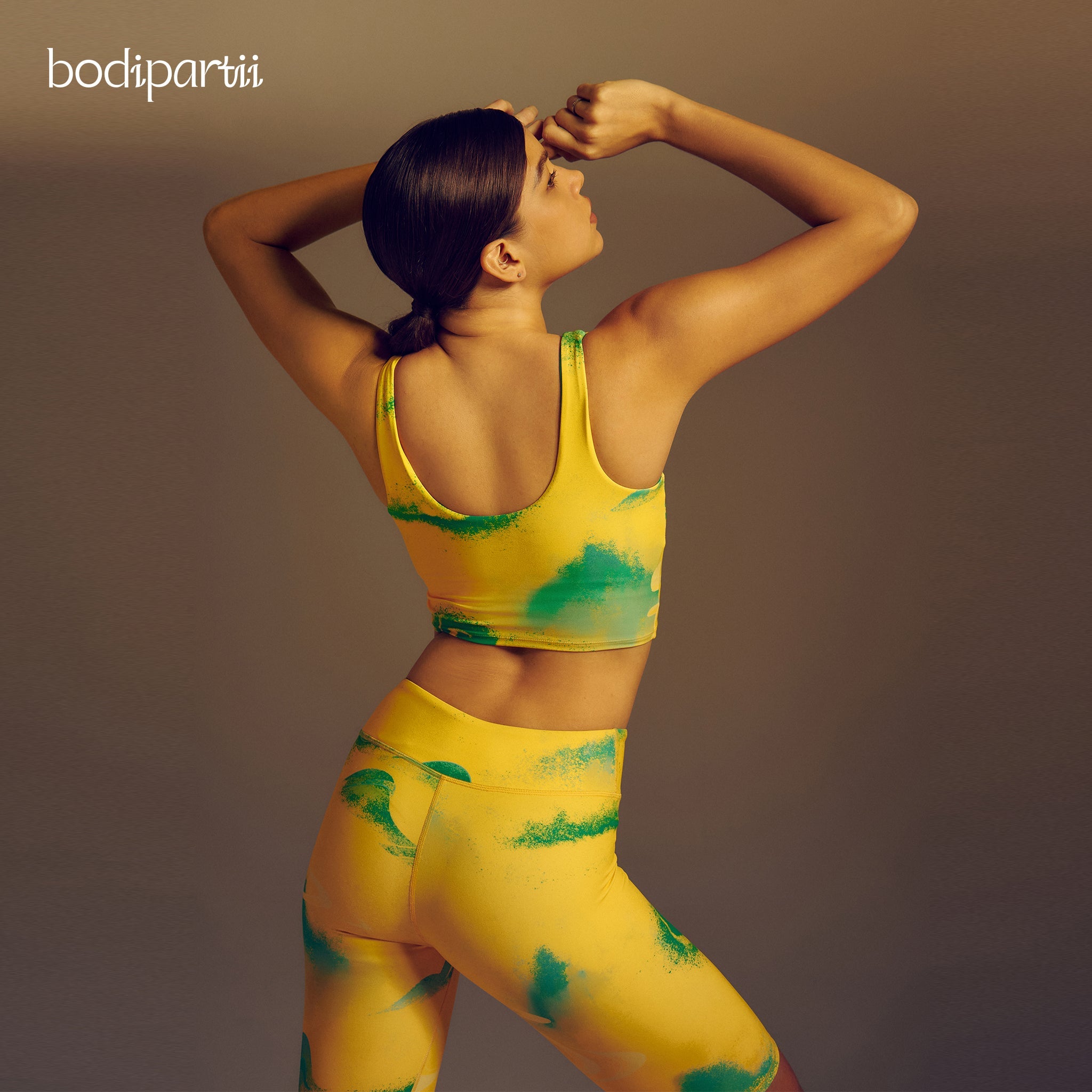 Printed Workout Leggings - High Elasticity & Quick Dry