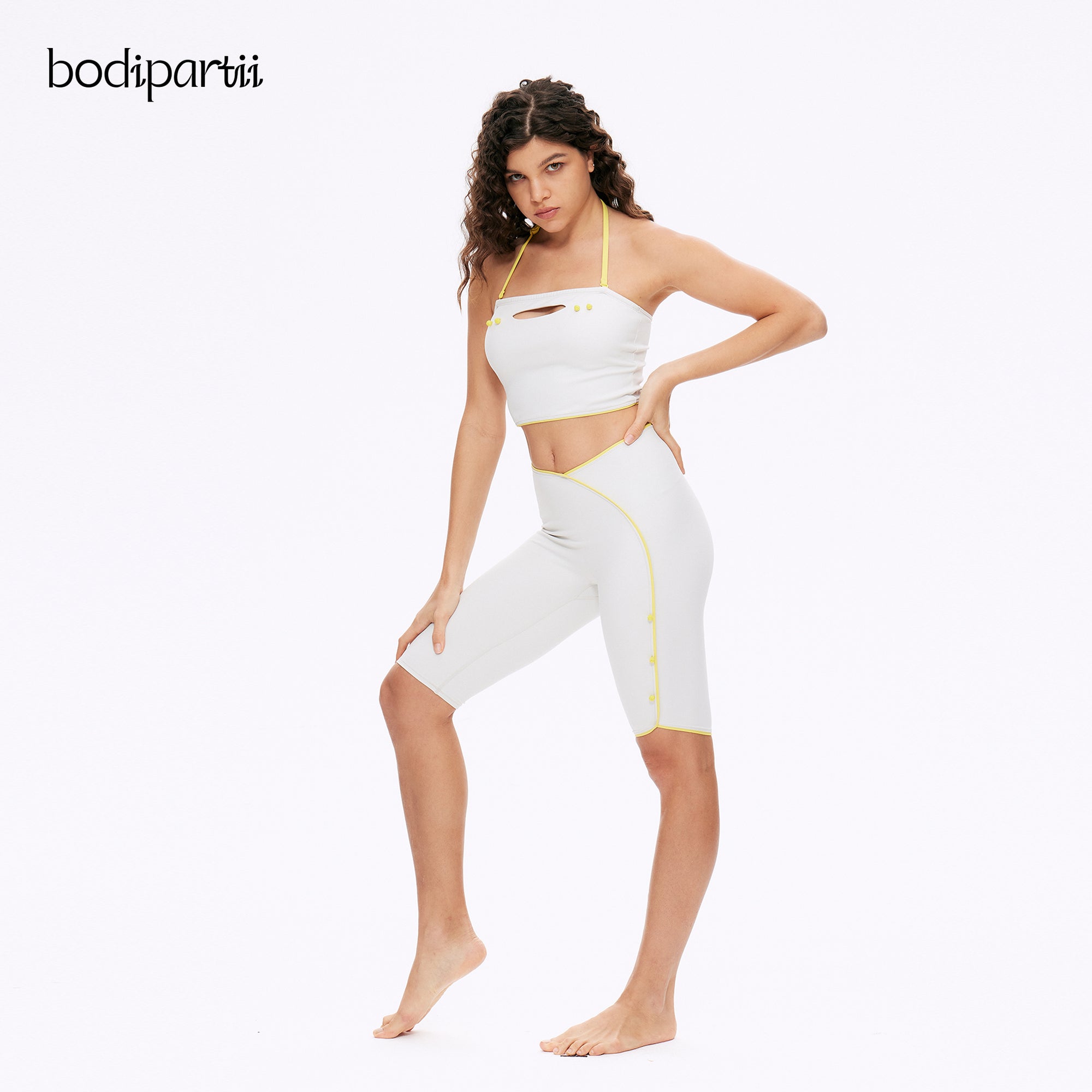 High-Performance Halter Crop Top for Workout & Style