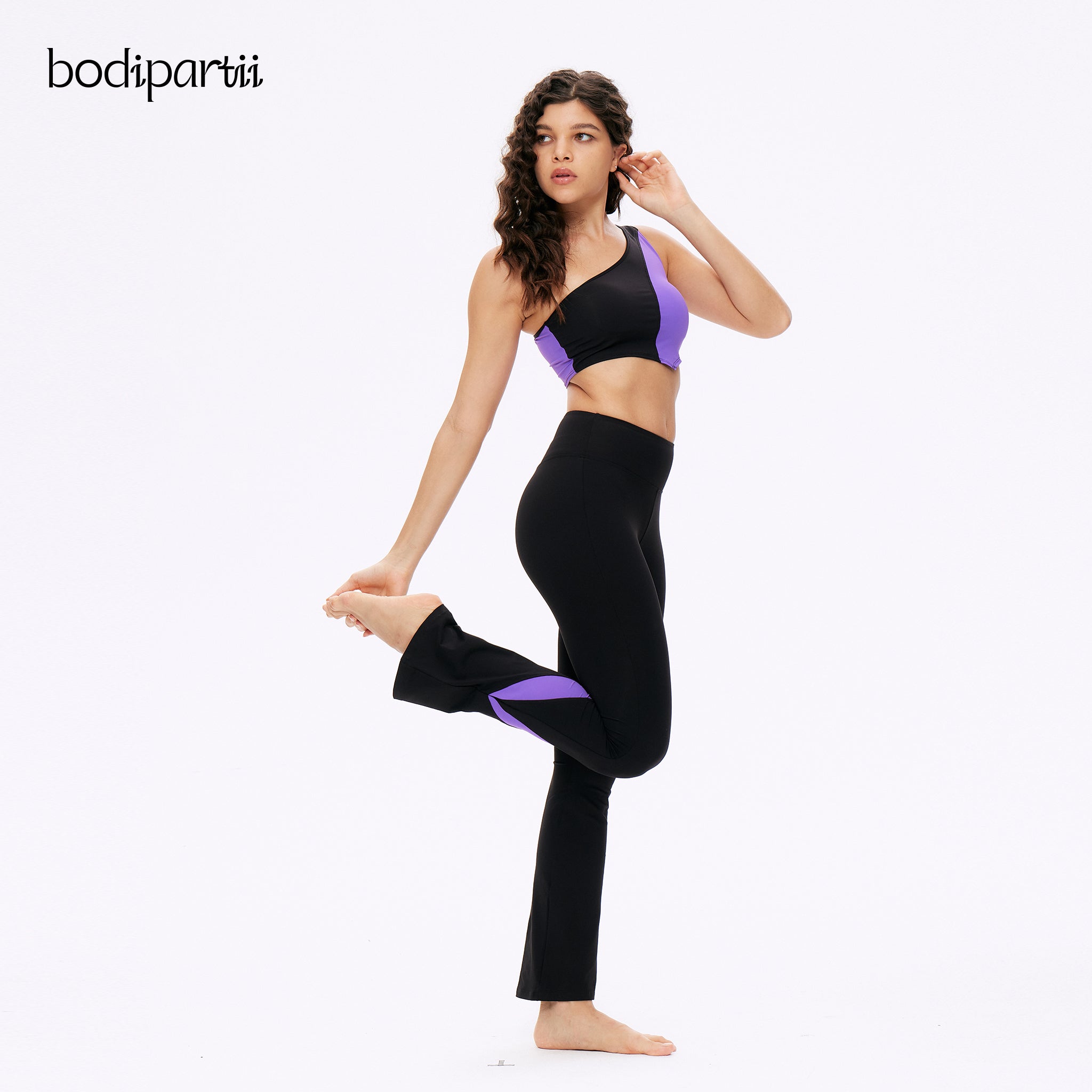 High Waisted Flare Leggings for Women
