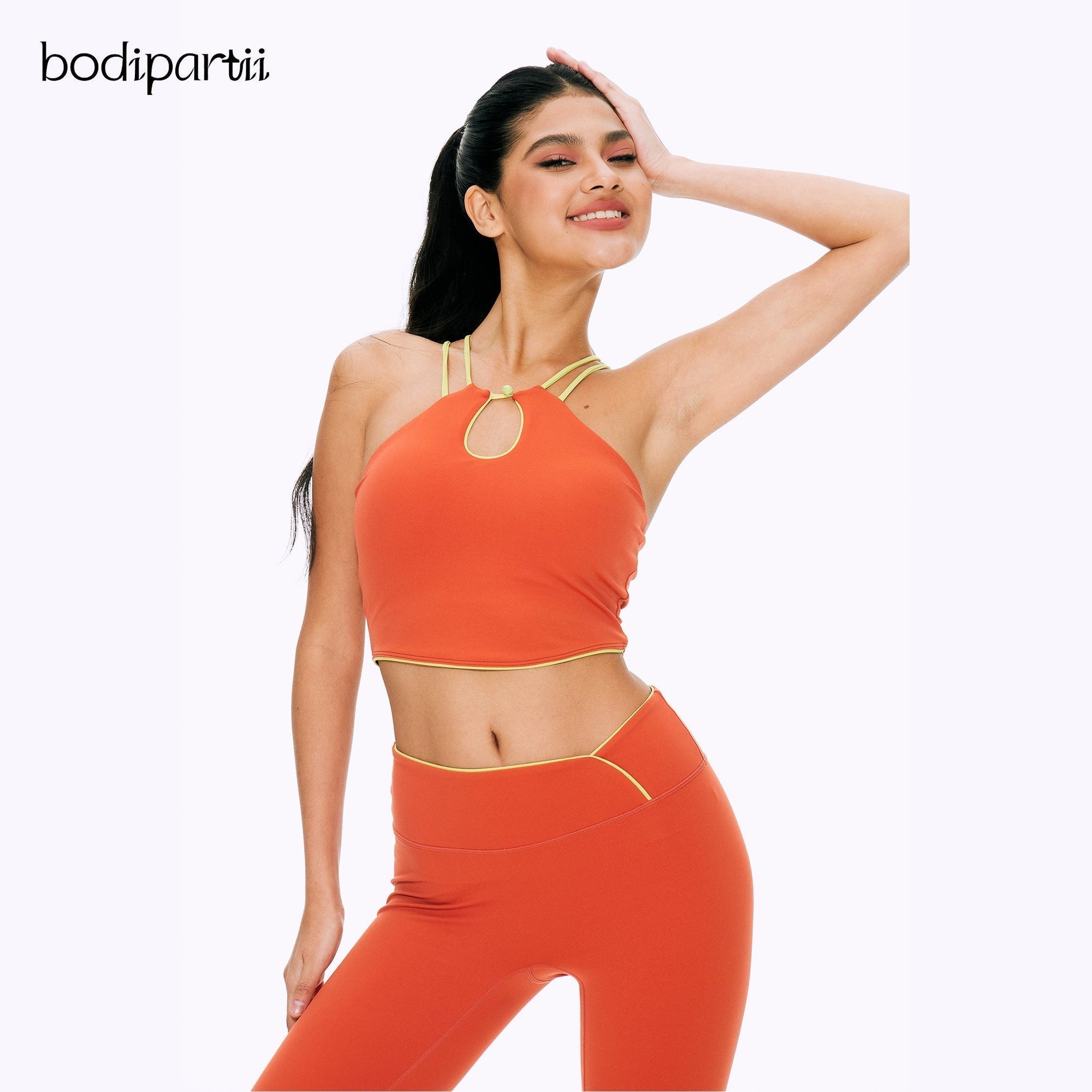 Slim Fit Halter Crop Top