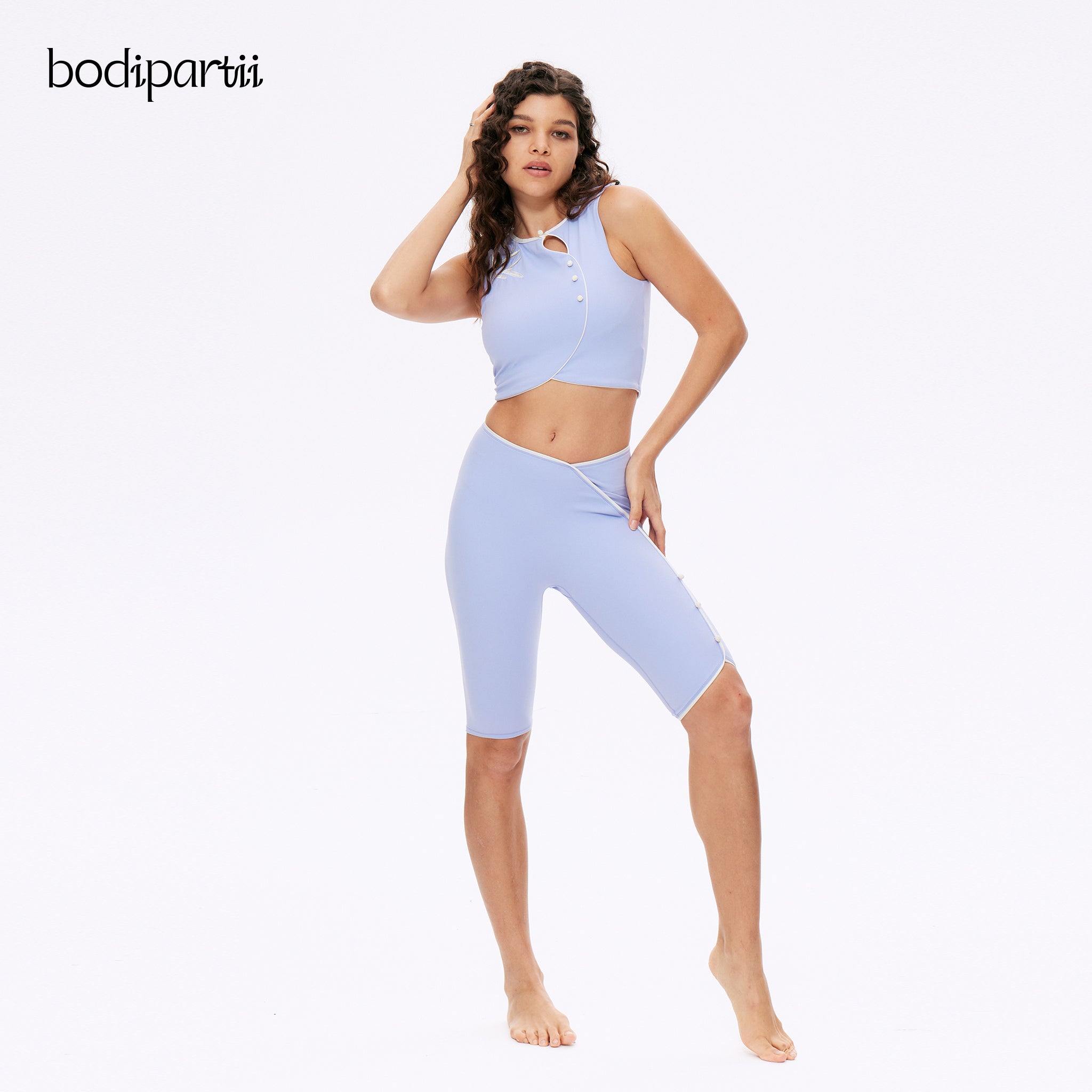 Fashion Cropped Knit Tank Top