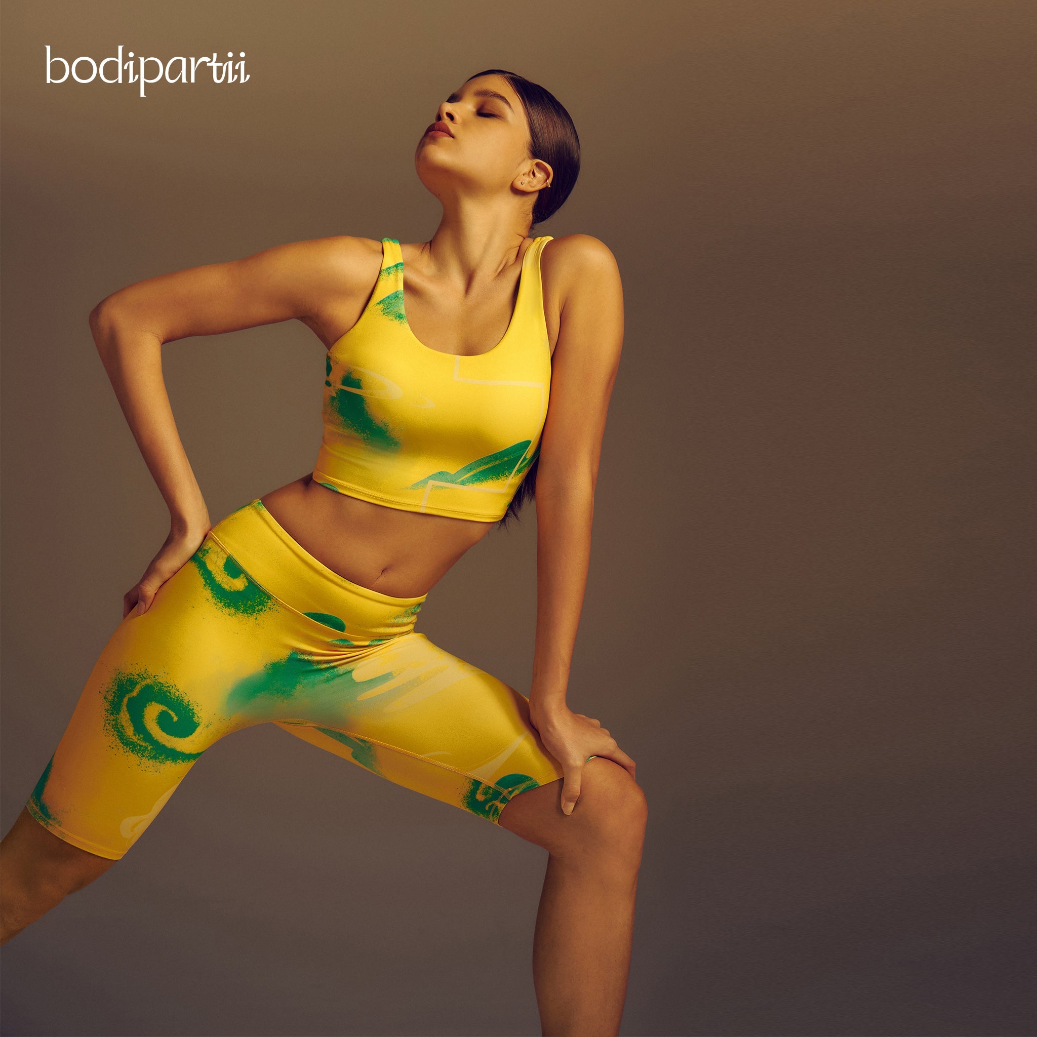Printed Workout Leggings - High Elasticity & Quick Dry