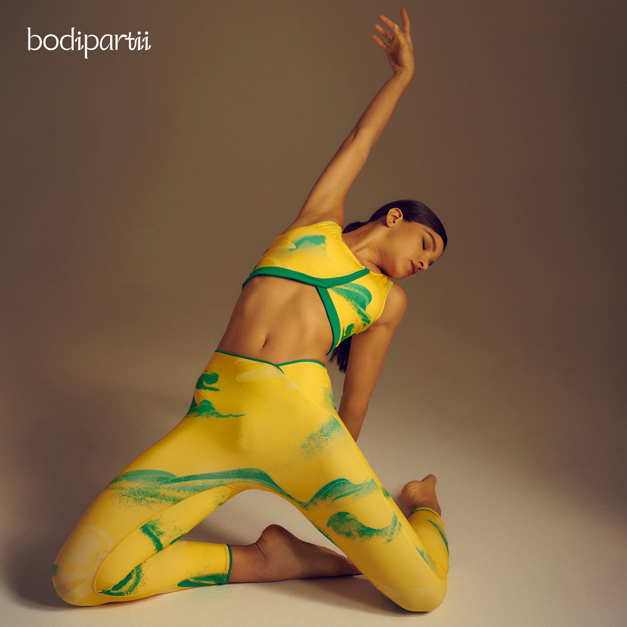 Shanhaijing Printed High-Waisted Leggings
