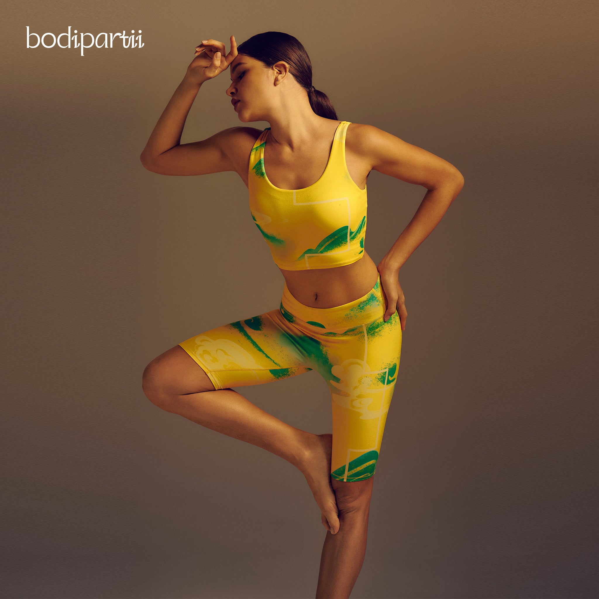 Printed Workout Tank Top - Slim Fit, High Performance